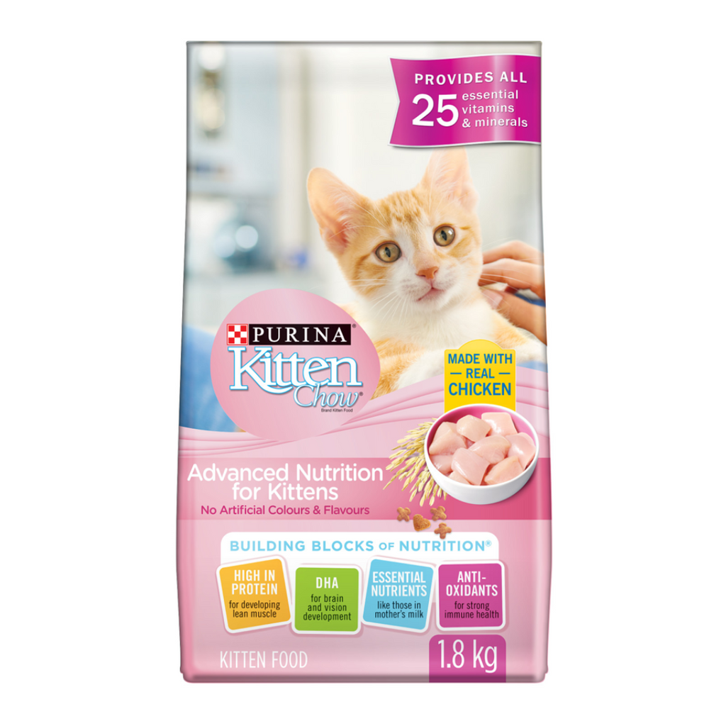 1.8 Kg Purina Kitten Chow Advanced Nutrition for Kittens