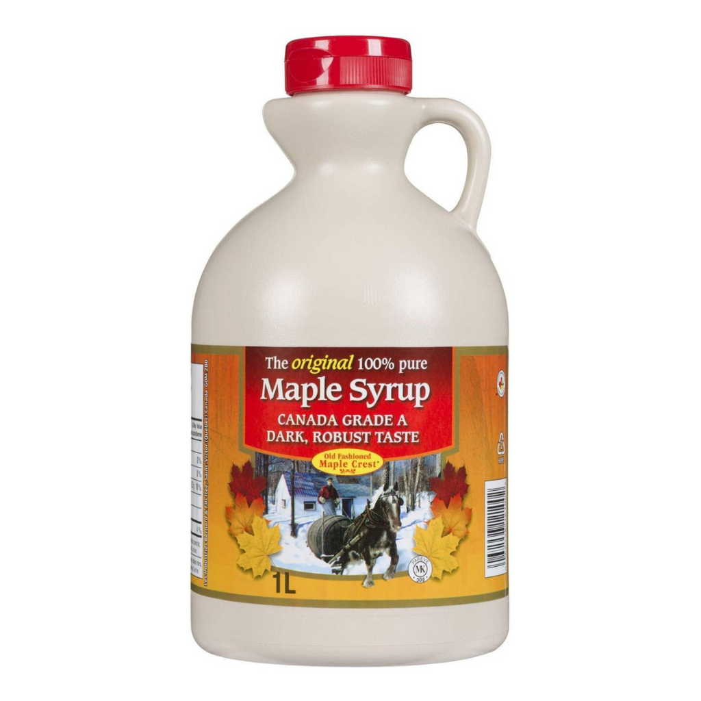 1L Maple Crest Classic Premium Grade A Dark Maple Syrup