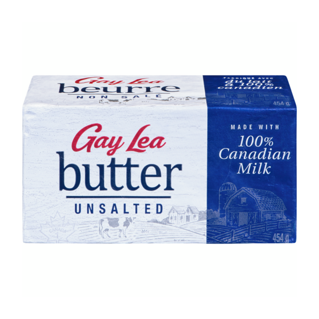 1 lb Gay Lea Unsalted Butter