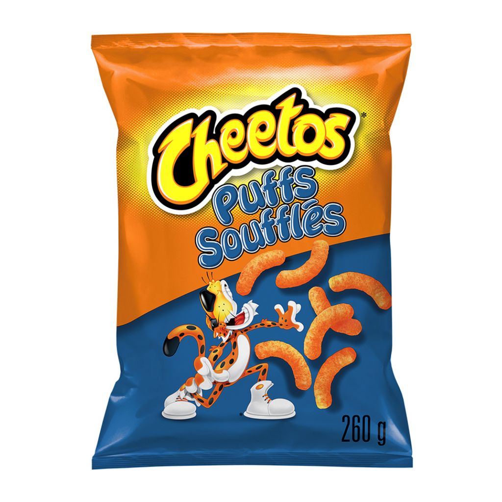 260g, Cheetos Puffs Cheese Flavored Snack