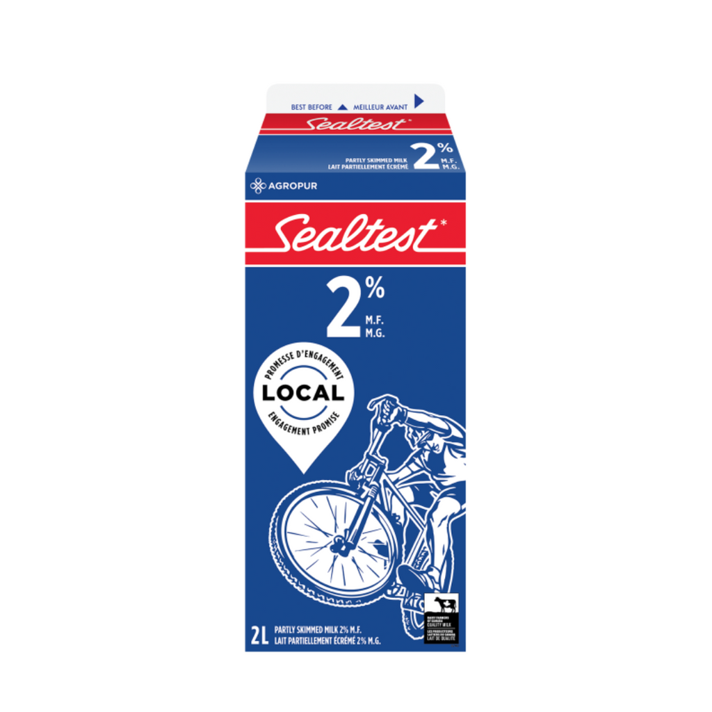 2L, Sealtest 2% Partly Skimmed Milk