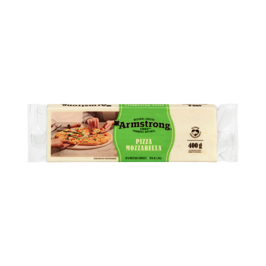 400g, Armstrong Pizza Mozzarella Cheese