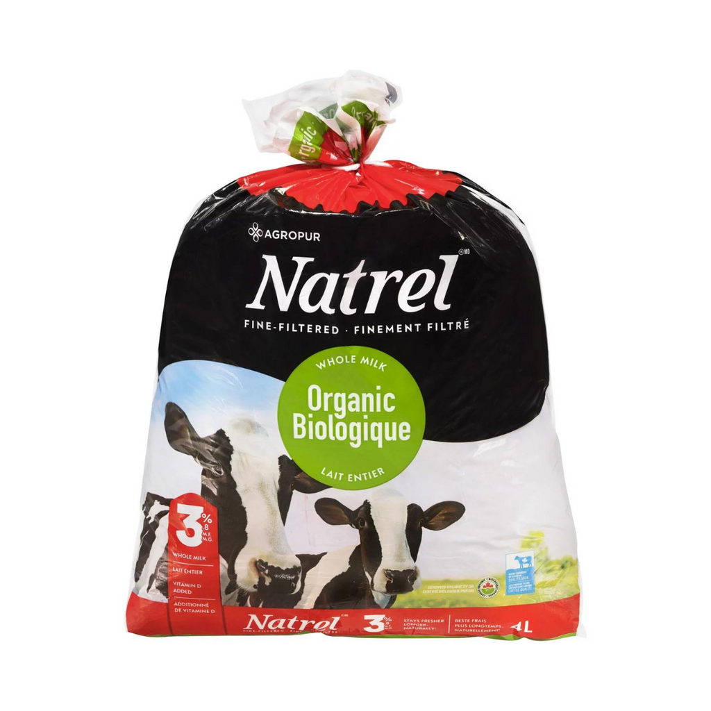 4L, Natrel 3.8% Organic Fine-filtered Milk