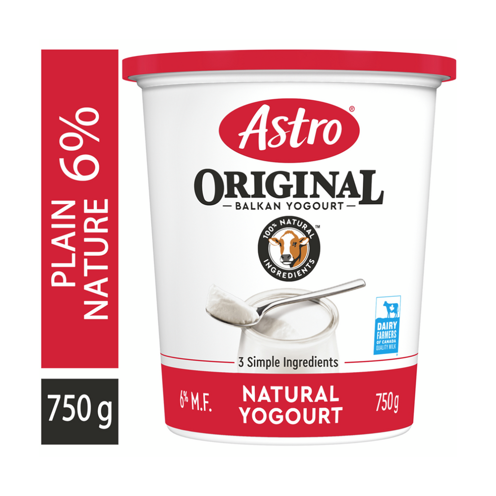 750g, Astro Original Yogurt Plain 6%