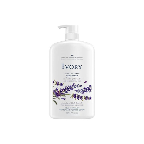 1.03L, Ivory Mild & Gentle Body Wash Lavender Scent