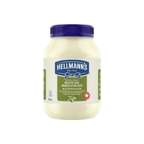 890 mL, Hellmann's Olive Oil Mayonnaise