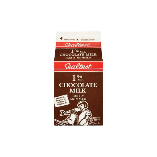 473 mL, Sealtest Chocolate Parly Skimmed 1% Milk