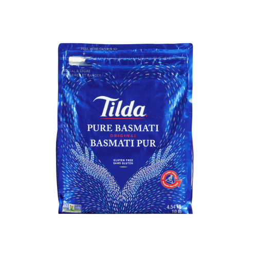 4.54 kg, Tilda Pure Basmati Rice