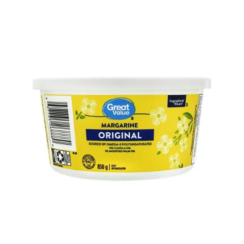 Great Value Original Margarine, 850 g