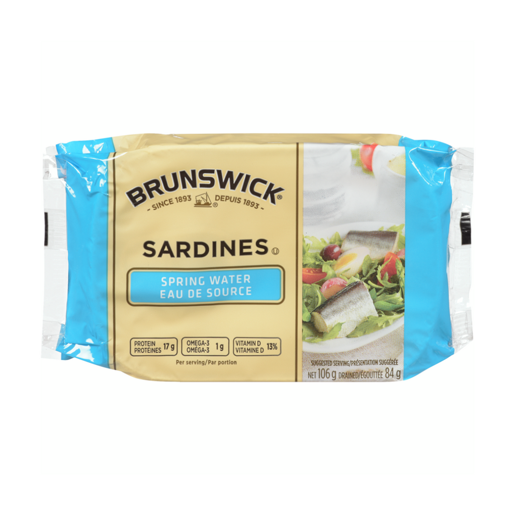 106 g, Brunswick Sardines in Spring Water