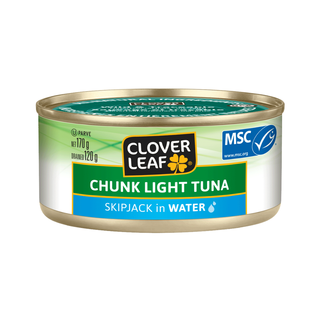 170g, Clover LEAF Chunk Light Tuna in Water