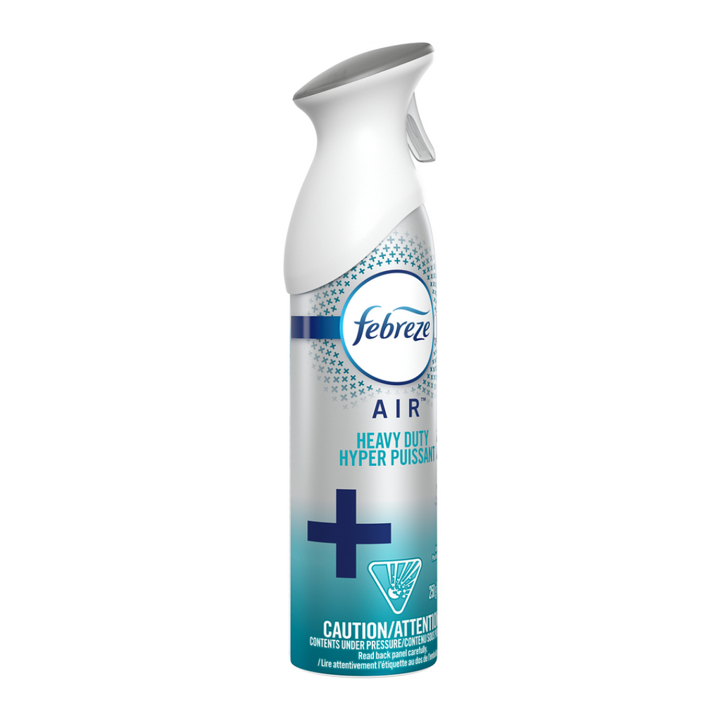 Febreze Odor-Eliminating Air Freshener, Heavy Duty Crisp Clean, 250g