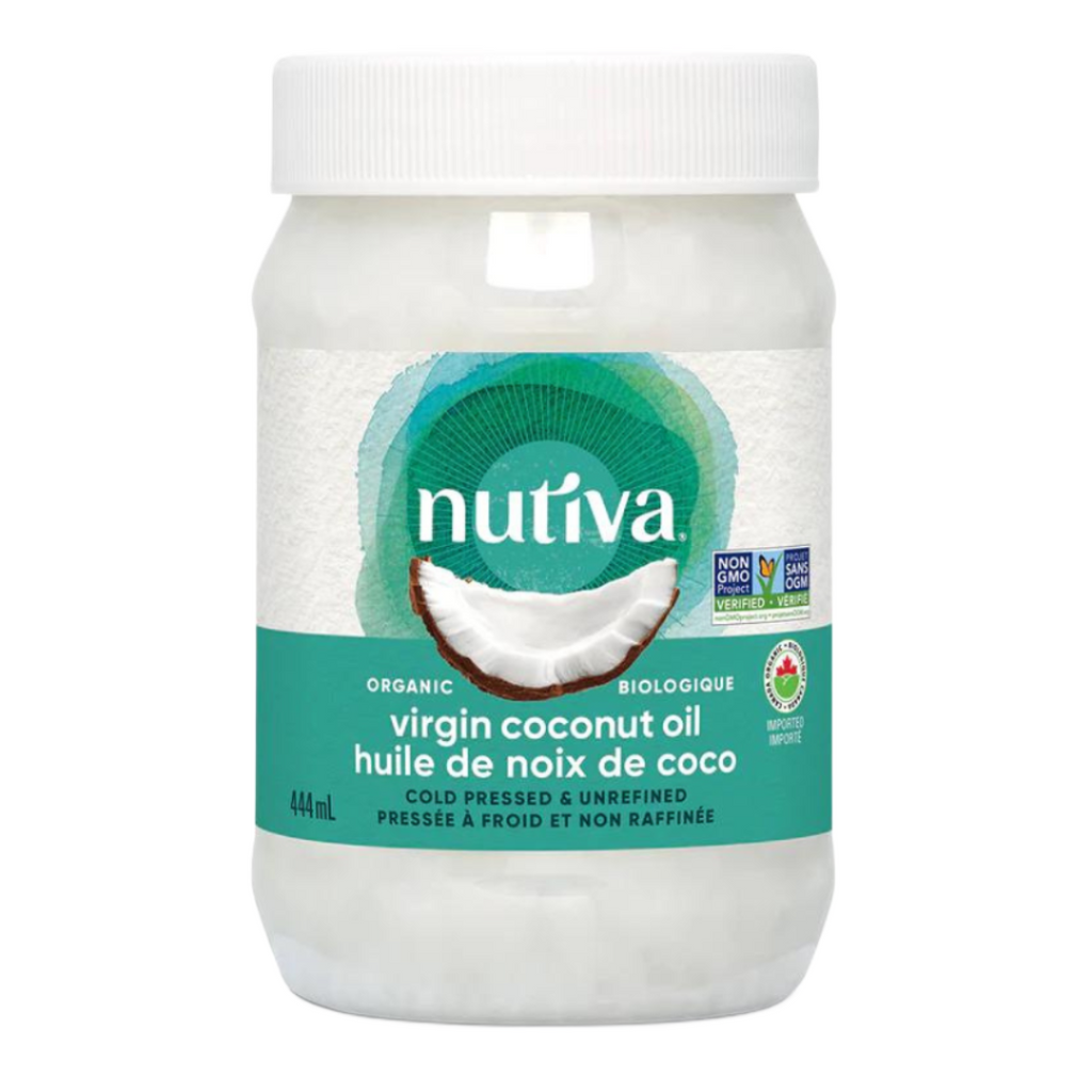 444 mL, Nutiva Organic Virgin Coconut Oil, Virgin Coconut Oil