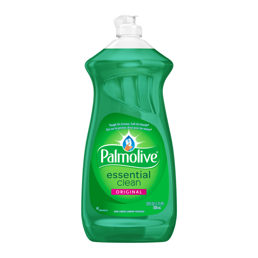 828 mL, Palmolive Essential Clean Liquid Dish Soap, Original Scent