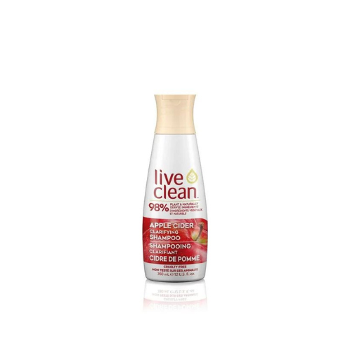 350mL, Live Clean Apple Cider Clarifying Shampoo