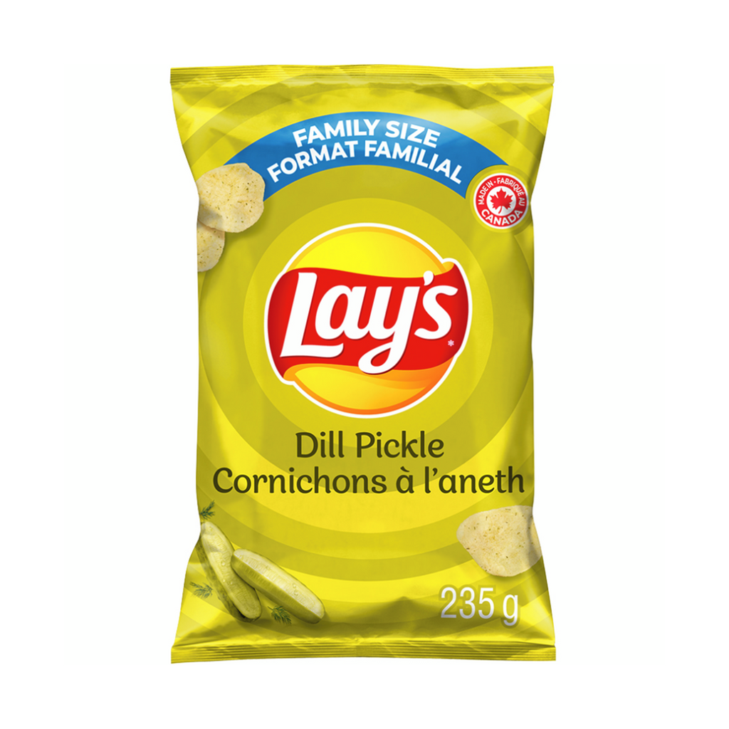235g, Lay's Dill Pickle flavoured potato chips