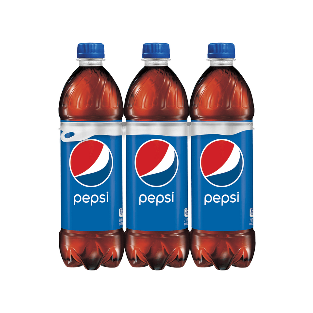 6 x 710mL, Pepsi Cola Bottles, 6 Pack