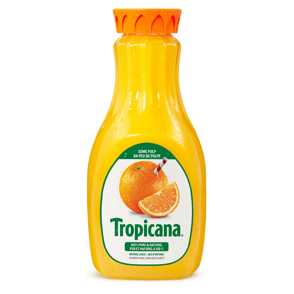 1.54L, Tropicana Orange Juice - Some Pulp